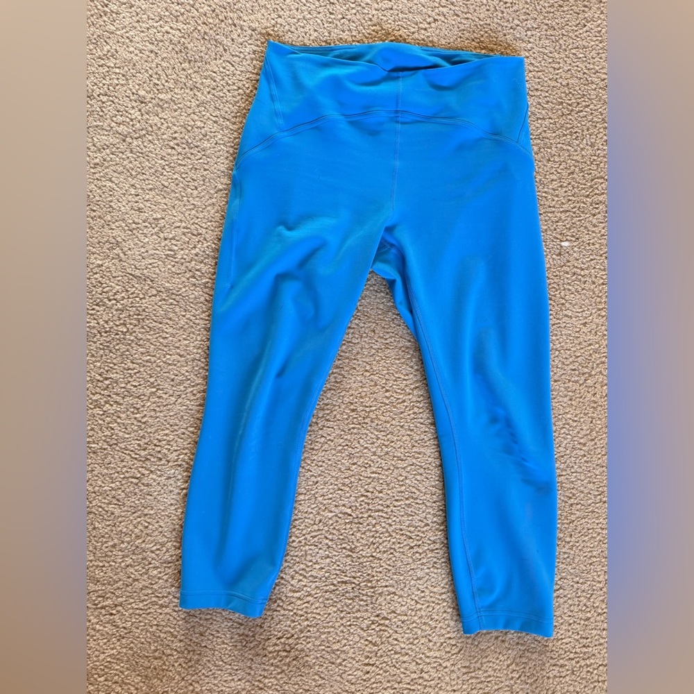 Lululemon Instill High-Rise – poolside blue – Size 10